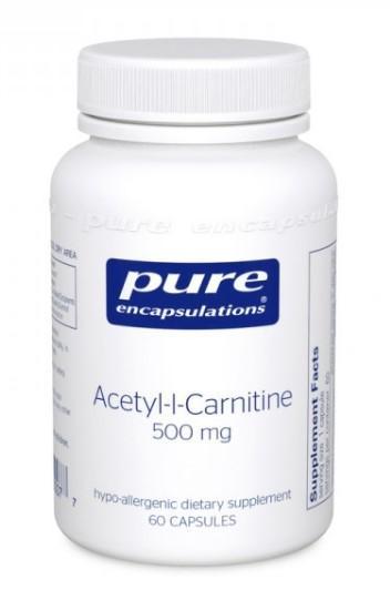 Acetyl-L-Carnitine 500 mg - 60 Vegetarian Capsules