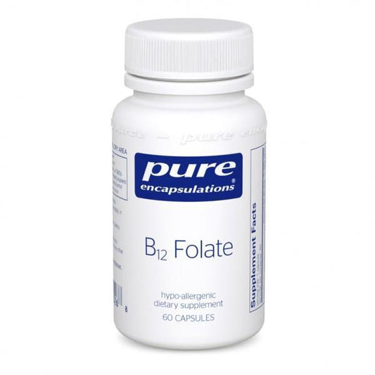 B-12 Folate - 60 Vegetarian Capsules