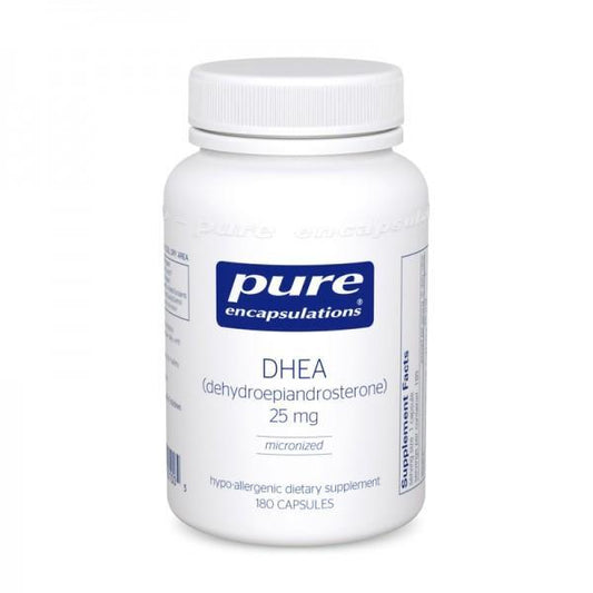 DHEA (micronized) 25 mg - 180 Vegetarian Capsules