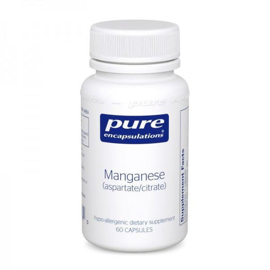 Manganese (aspartate/citrate) - 60 Vegetarian Capsules