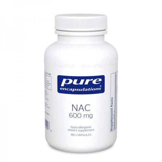 NAC 600 mg - 180 Vegetarian Capsules