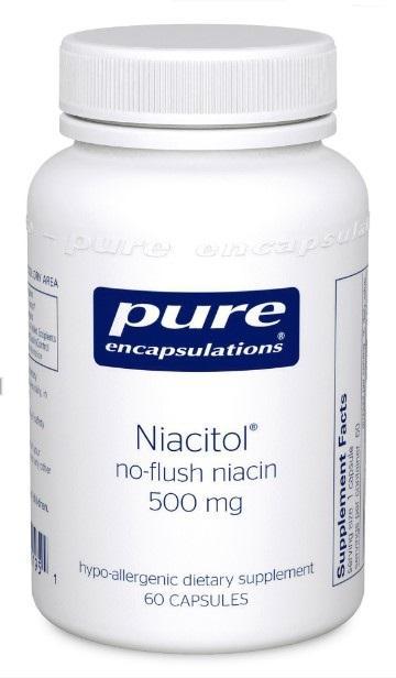 Niacitol 500 mg - 60 Vegetarian Capsule