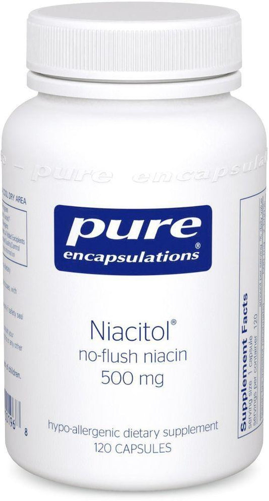 Niacitol 500 mg - 120 Vegetarian Capsules