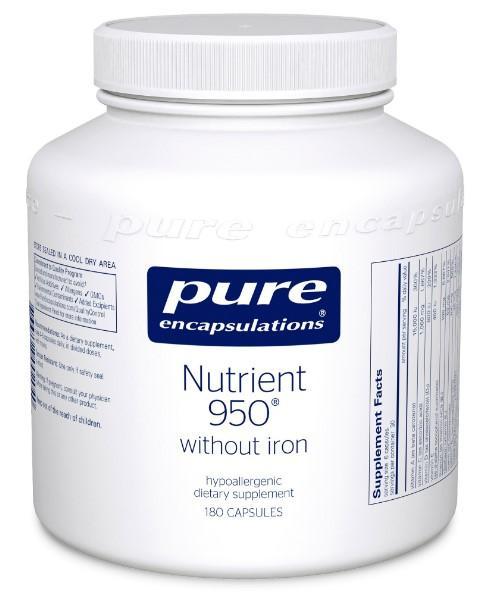 Nutrient 950 (without Iron) - 180 Vegetarian Capsules