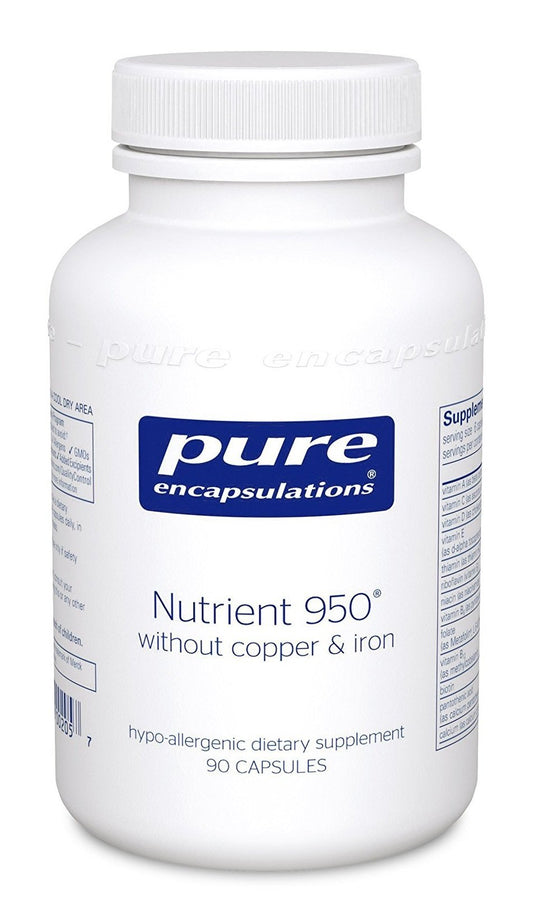 Nutrient 950 w/o Cu & Fe - 90 Vegetarian Capsule