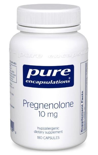 Pregnenolone 10 mg - 180 Vegetarian Capsules