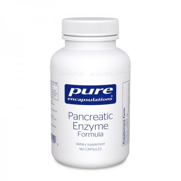 Pancreatic Enzyme Formula - 180 Vegetarian Capsules