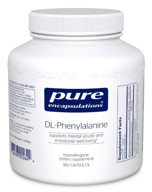 DL-Phenylalanine 500 mg - 180 Vegetarian Capsule