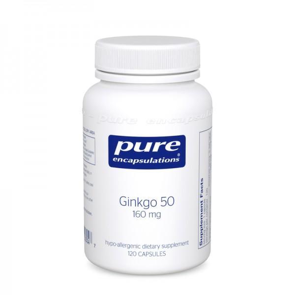 Ginkgo 50 160 mg - 120 Vegetarian Capsules