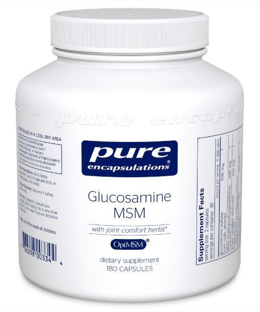 Glucosamine MSM w/Joint Comfort - 180 Vegetarian Capsules