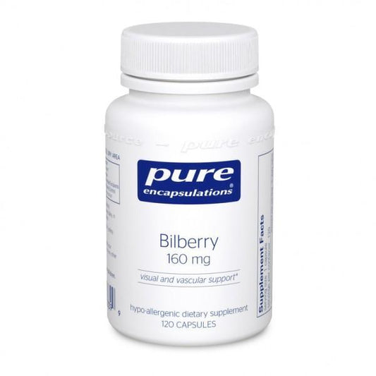 Bilberry 160 mg - 120 Vegetarian Capsules