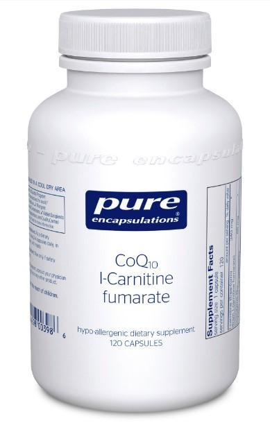CoQ10 l-Carnitine fumarate - 120 Vegetarian Capsules