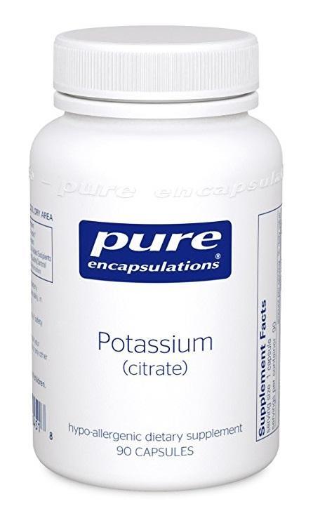 Potassium (citrate) - 90 Vegetarian Capsule