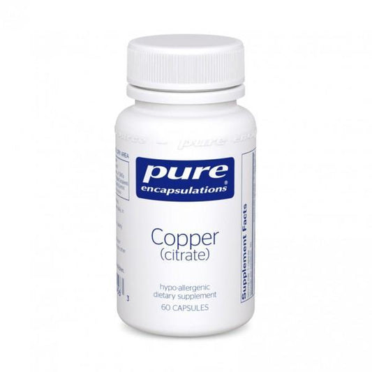 Copper (citrate) - 60 Vegetarian Capsules