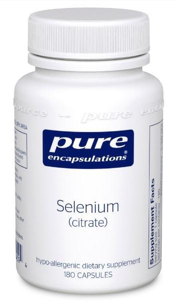 Selenium (citrate) 200 mcg - 180 Vegetarian Capsules