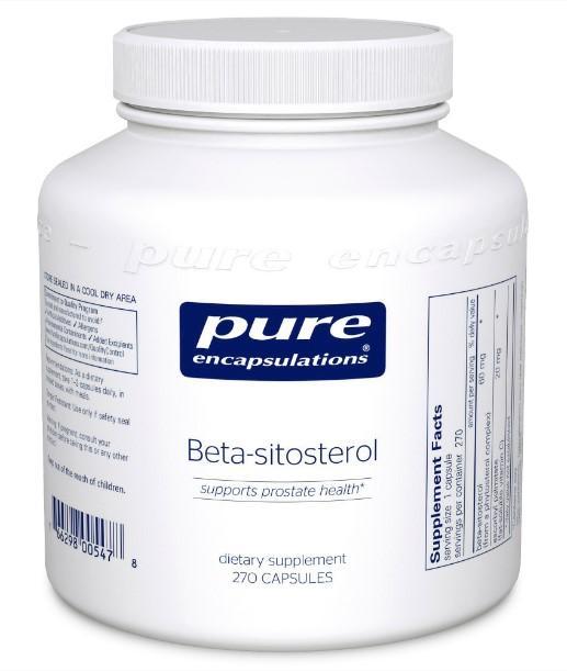 Beta-sitosterol - 270 Vegetarian Capsules