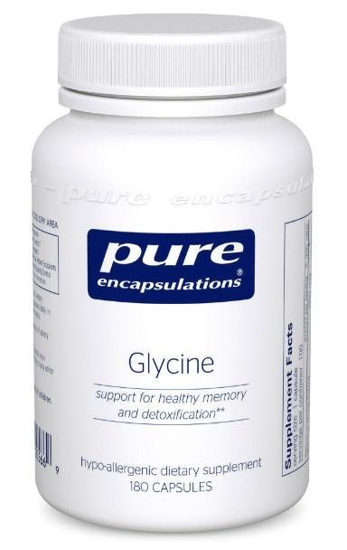 Glycine 500 mg - 180 Vegetarian Capsules