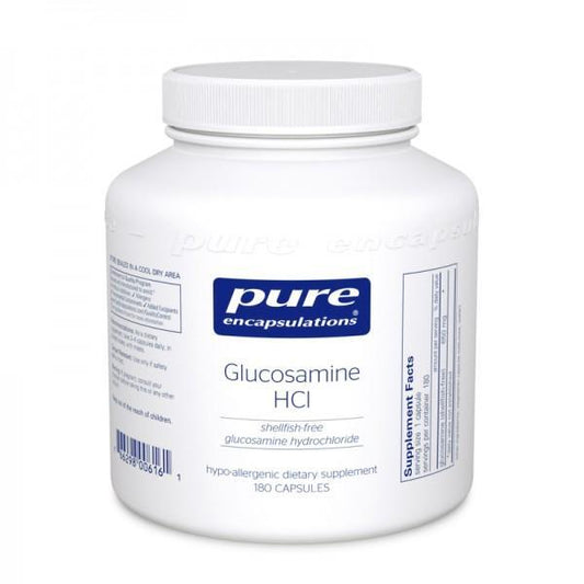 Glucosamine HCl (shellfish-free)- 180 Vegetarian Capsule