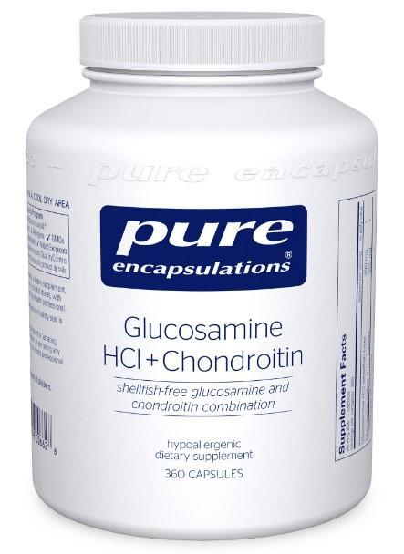 Glucosamine HCl Chondroitin - 360 Vegetarian Capsules