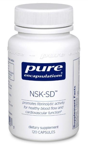 NSK-SD (Nattokinase) 50 mg - 120 Vegetarian Capsules