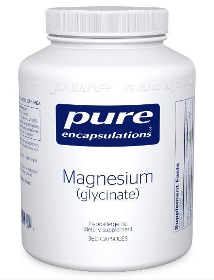 Magnesium (glycinate) - 360 Vegetarian Capsules