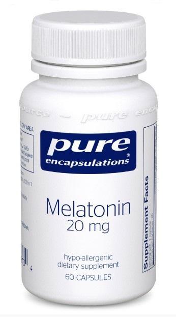Melatonin 20 mg - 60 Vegetarian Capsule