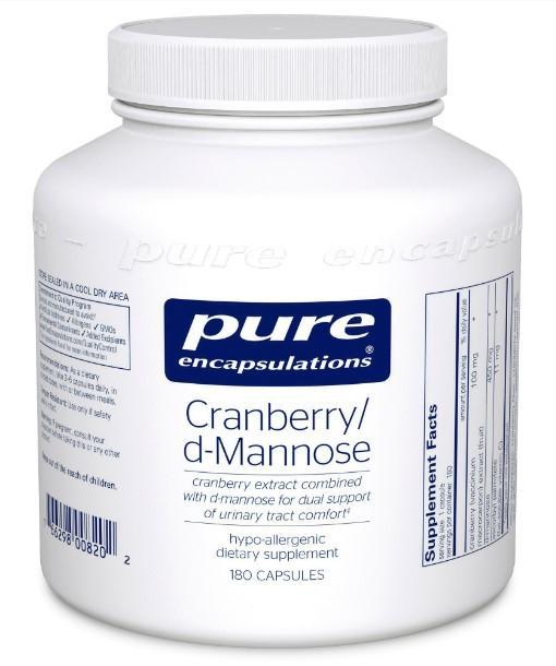 Cranberry/d-Mannose - 180 Vegetarian Capsules