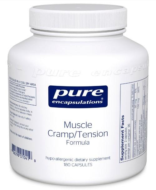 Muscle Cramp/Tension Formula - 180 Vegetarian Capsules