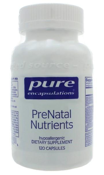 PreNatal Nutrients - 120 Vegetarian Capsules