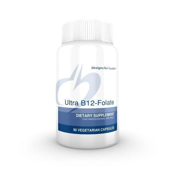 Ultra B12-Folate - 90 Vegetarian Capsules  10.00% Off Auto renew