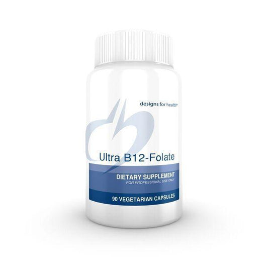 Ultra B12-Folate - 90 Vegetarian Capsules  10.00% Off Auto renew