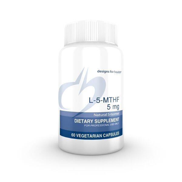 L-5-MTHF 5 mg - 60 Vegetarian Capsules