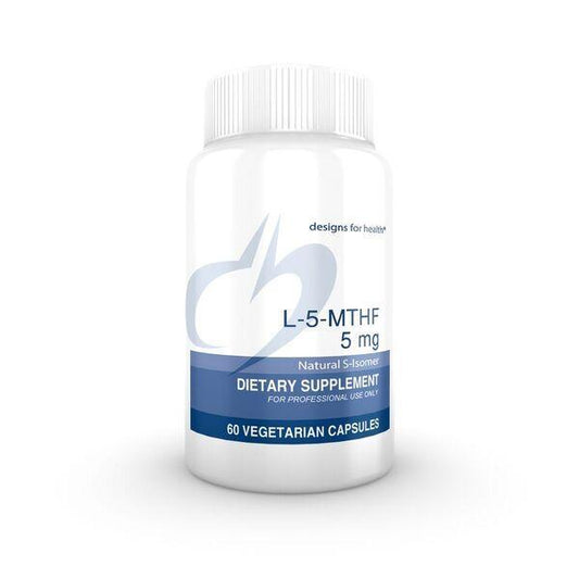 L-5-MTHF 5 mg - 60 Vegetarian Capsules