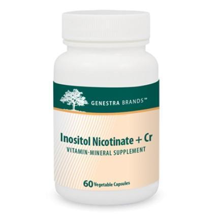 Inositol Nicotinate + Cr - 60 Vegetarian Capsules  10.00% Off Auto renew