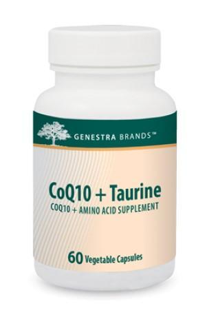 CoQ10 + Taurine - 60 Vegetarian Capsules
