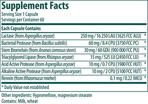Digest Dairy Plus - 60 Vegetarian Capsules